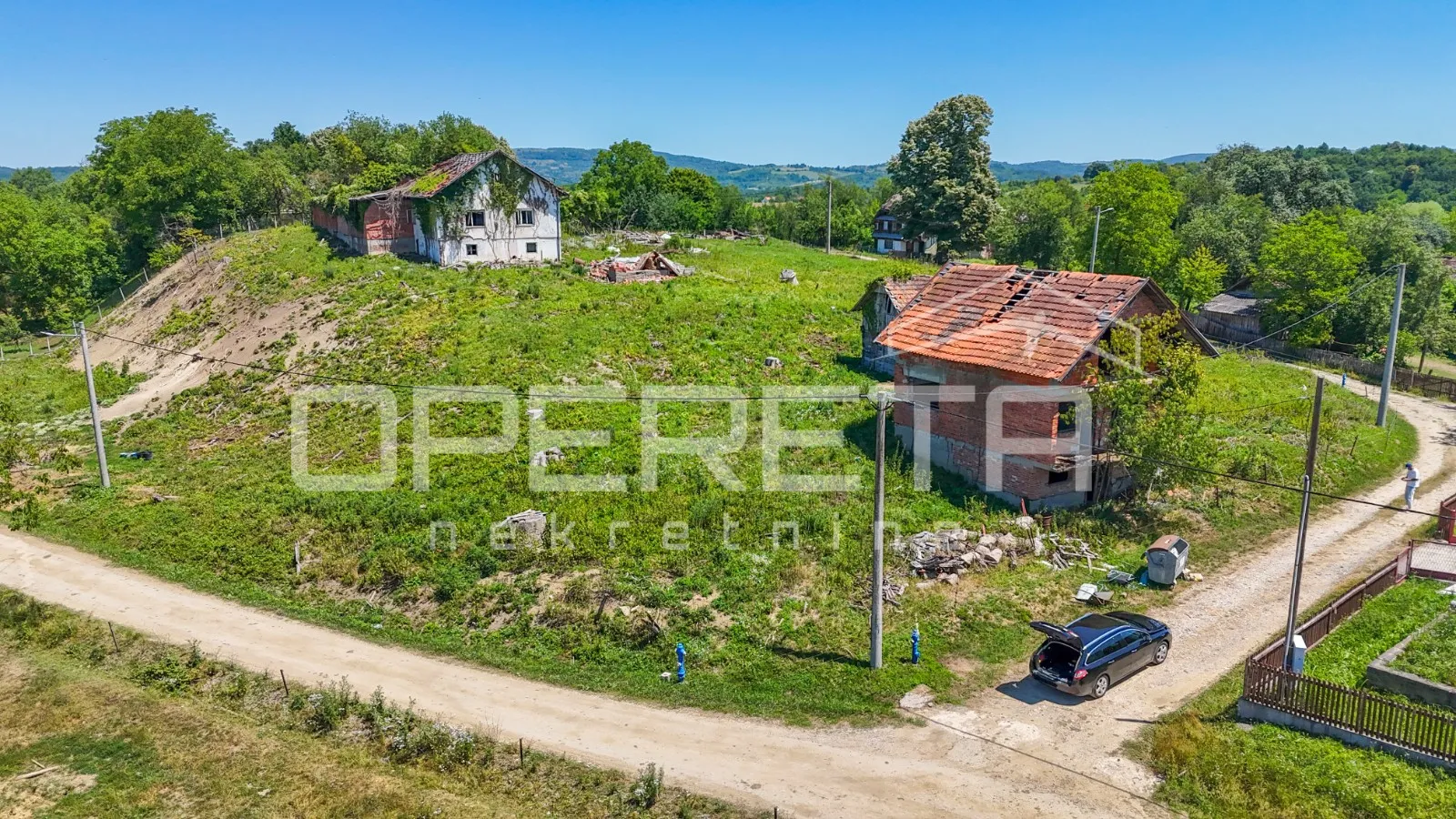 kuća za obnovu s pet parcela u mirnom selu kraj petrinje - slika 4