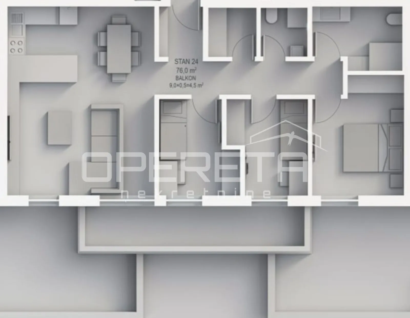 prodaja, stan, krapinske toplice, antuna mihanovića, 4s, 81m2 - slika 4