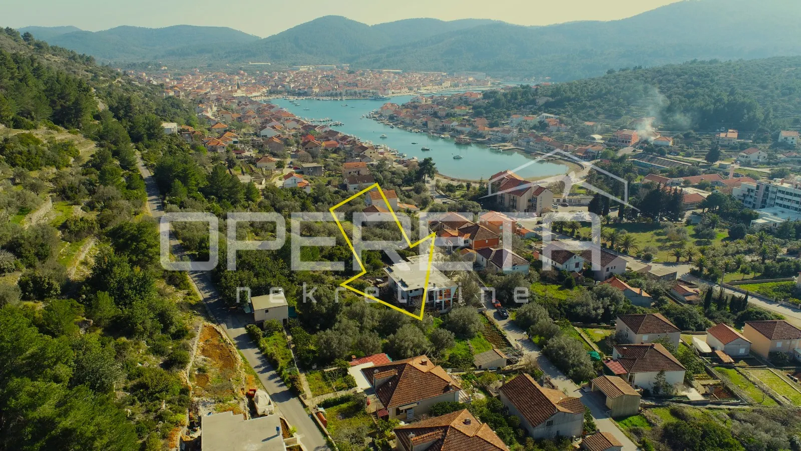 građevinsko zemljište sa pogledom na more, 1199 m2, vela luka - slika 3