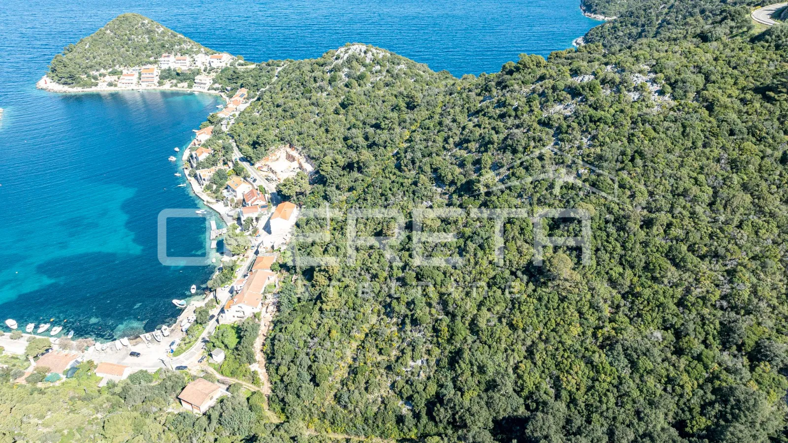 investicijska prilika na lastovu: zemljište uz more, 5107 m2 - slika 4