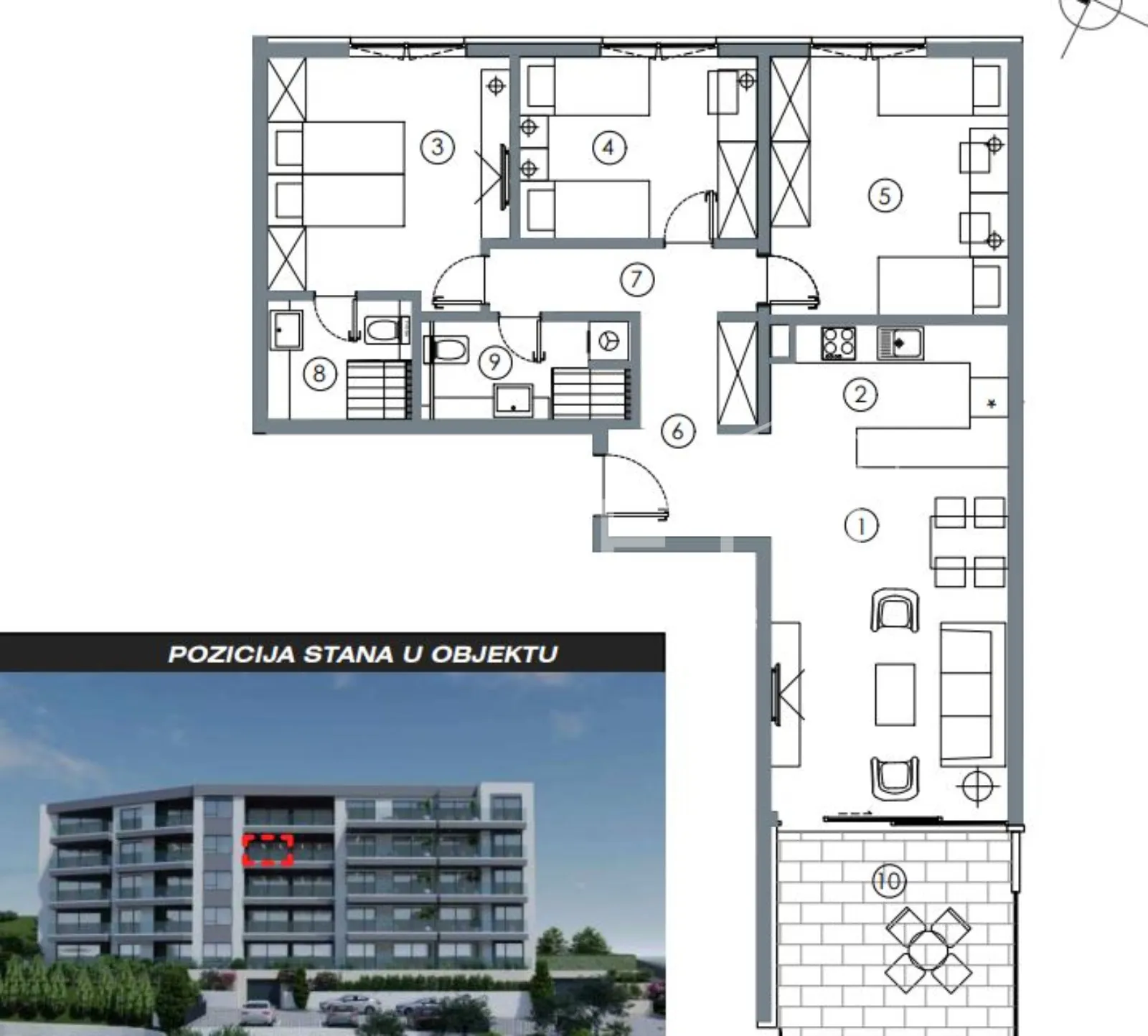 stanovi u izgradnji - makarska - stil i kvaliteta u svakom detalju - slika 31