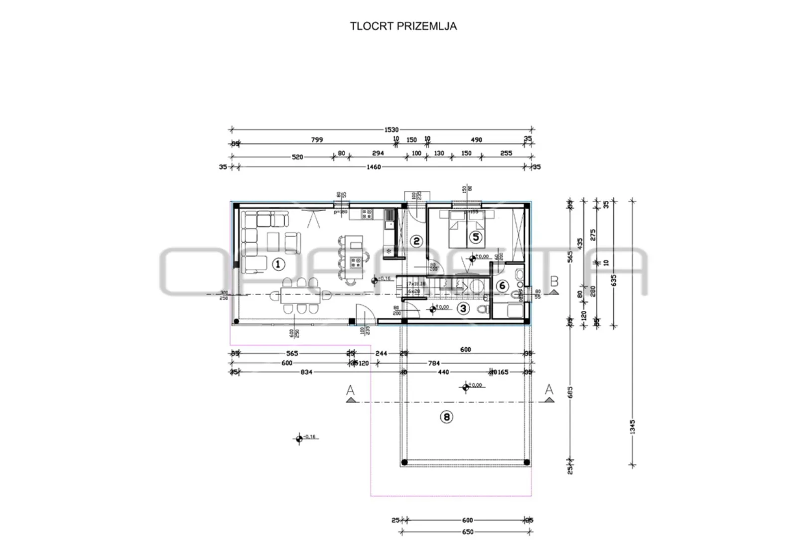 građevinsko zemljište s projektom (kuća za odmor) - slika 4