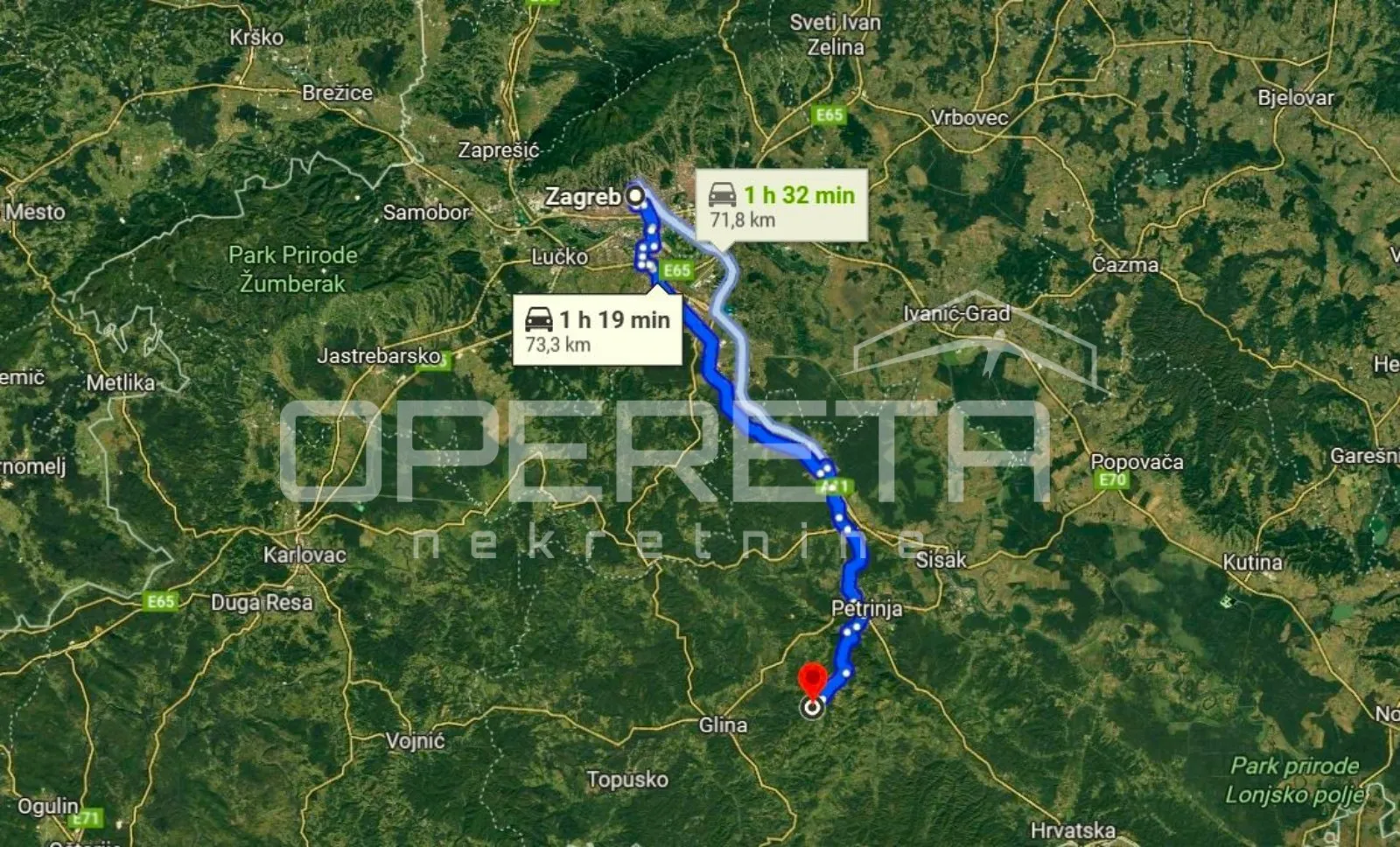 kuća za obnovu s pet parcela u mirnom selu kraj petrinje - slika 4