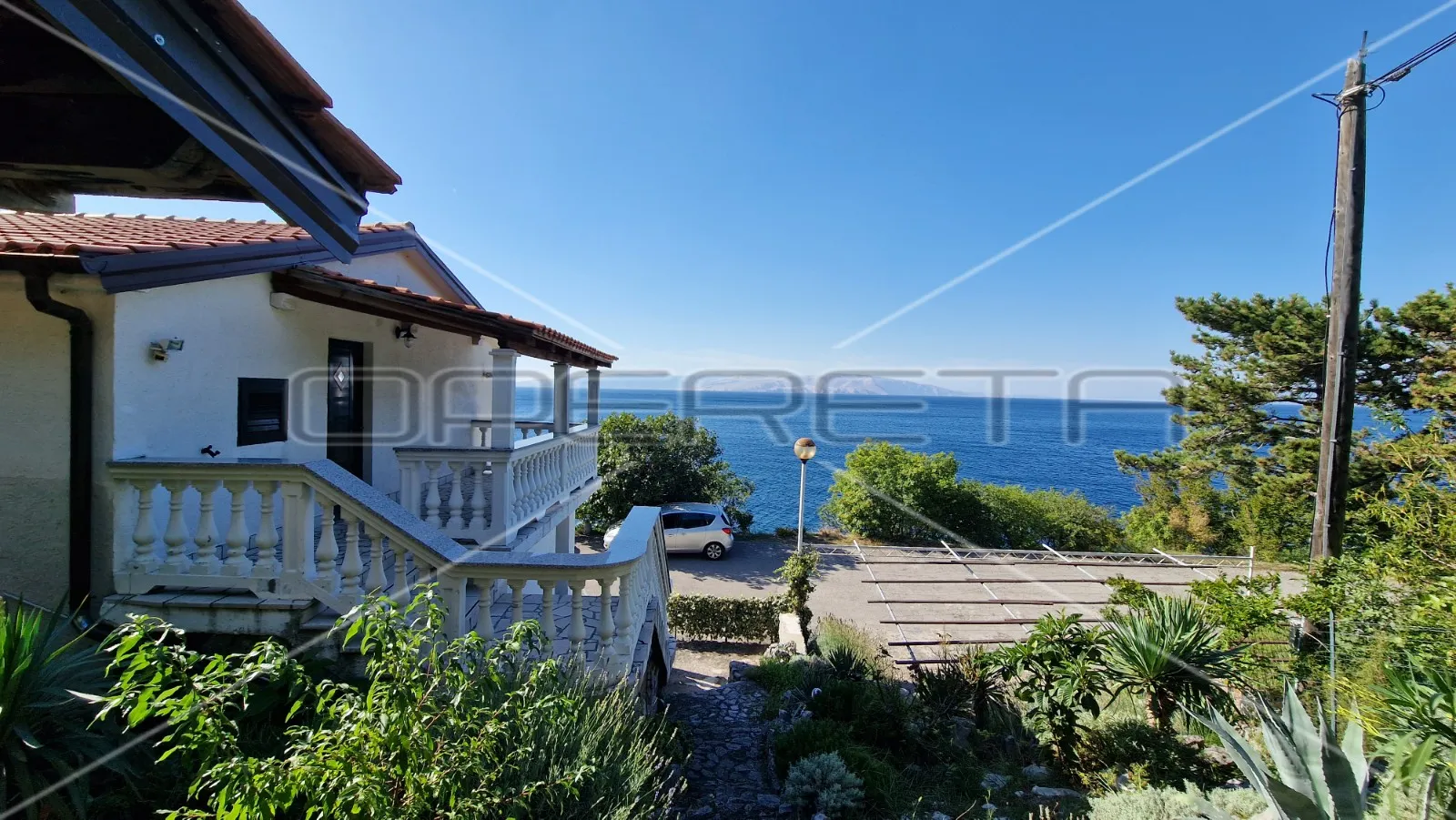 kuća s 4 apartmana, pogled na more, 1. red do mora, plaža, 216 m2,senj - slika 15