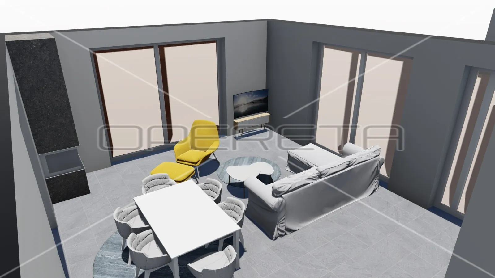 okolica kršana, građevinsko zemljište 891 m2 sa građevinskom dozvolom - slika 16