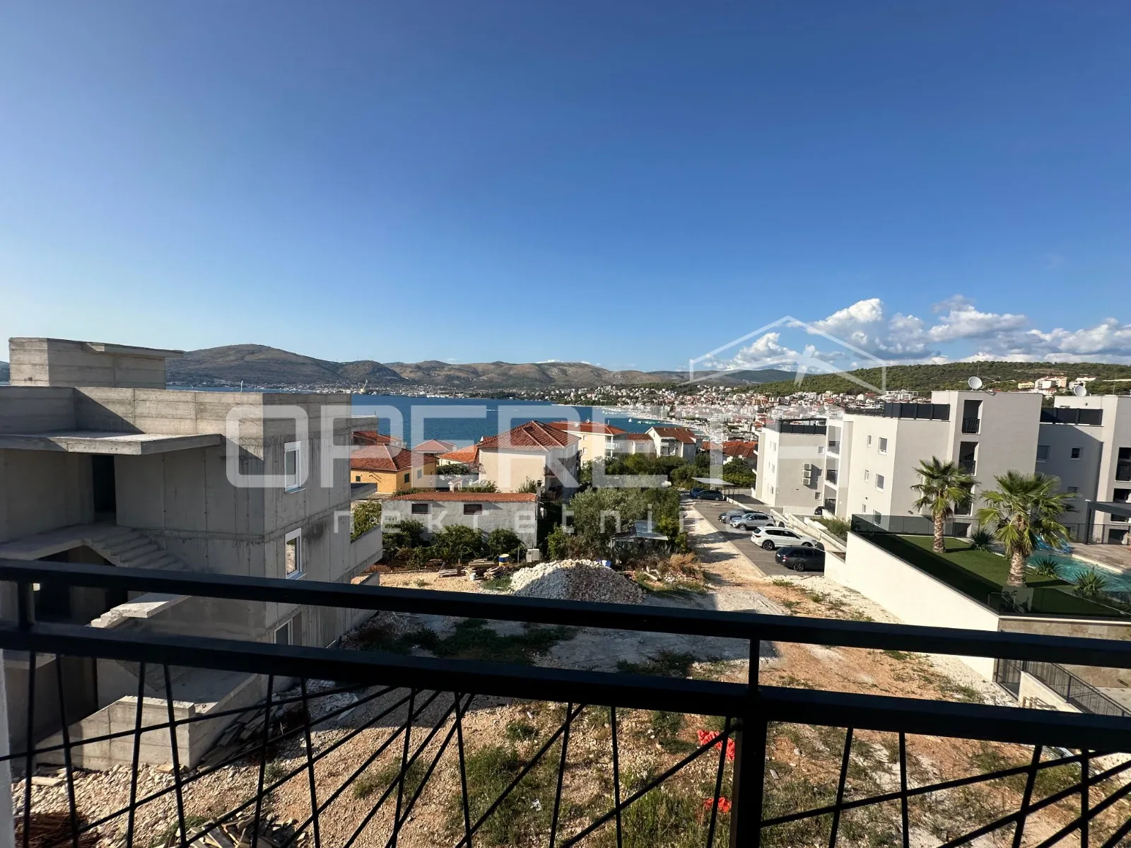 penthouse novogradanja 160 m2, pogled more, terasa, otok čiovo - slika 7