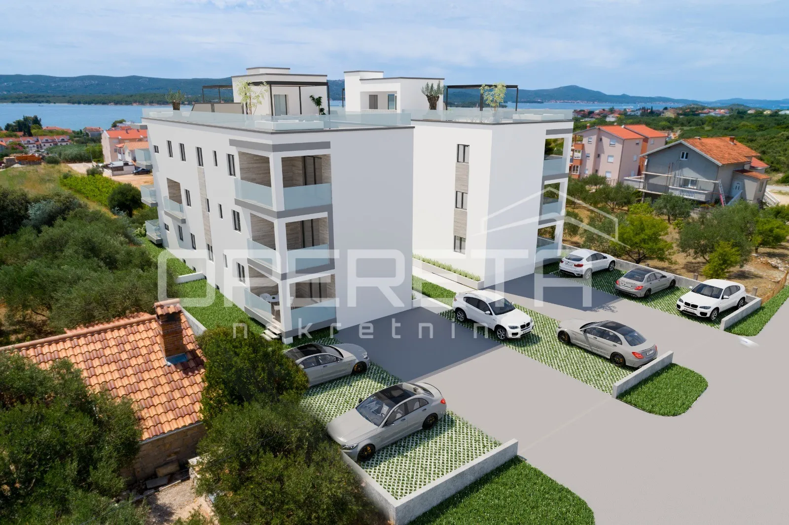 moderna novogradnja - dvosoban stan s krovnom terasom, 2. kat, 97 m2, sveti fili - slika 5