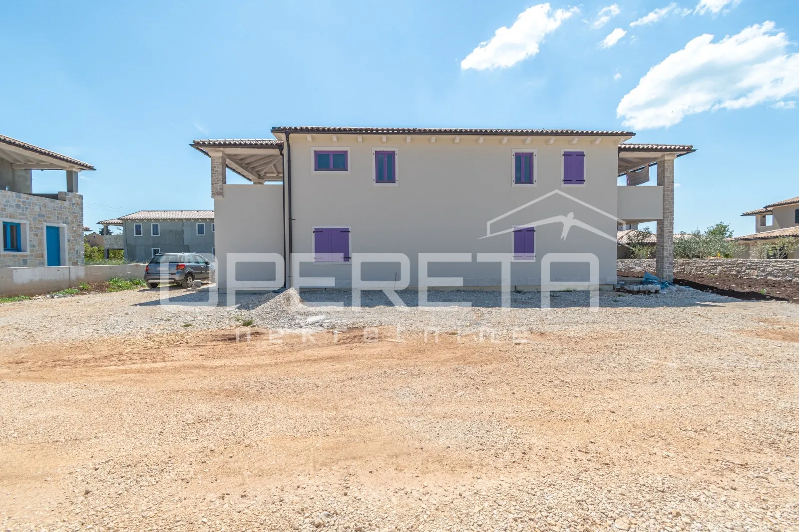 istra, rovinj okolica-kuća s bazenom pogled more - slika 28