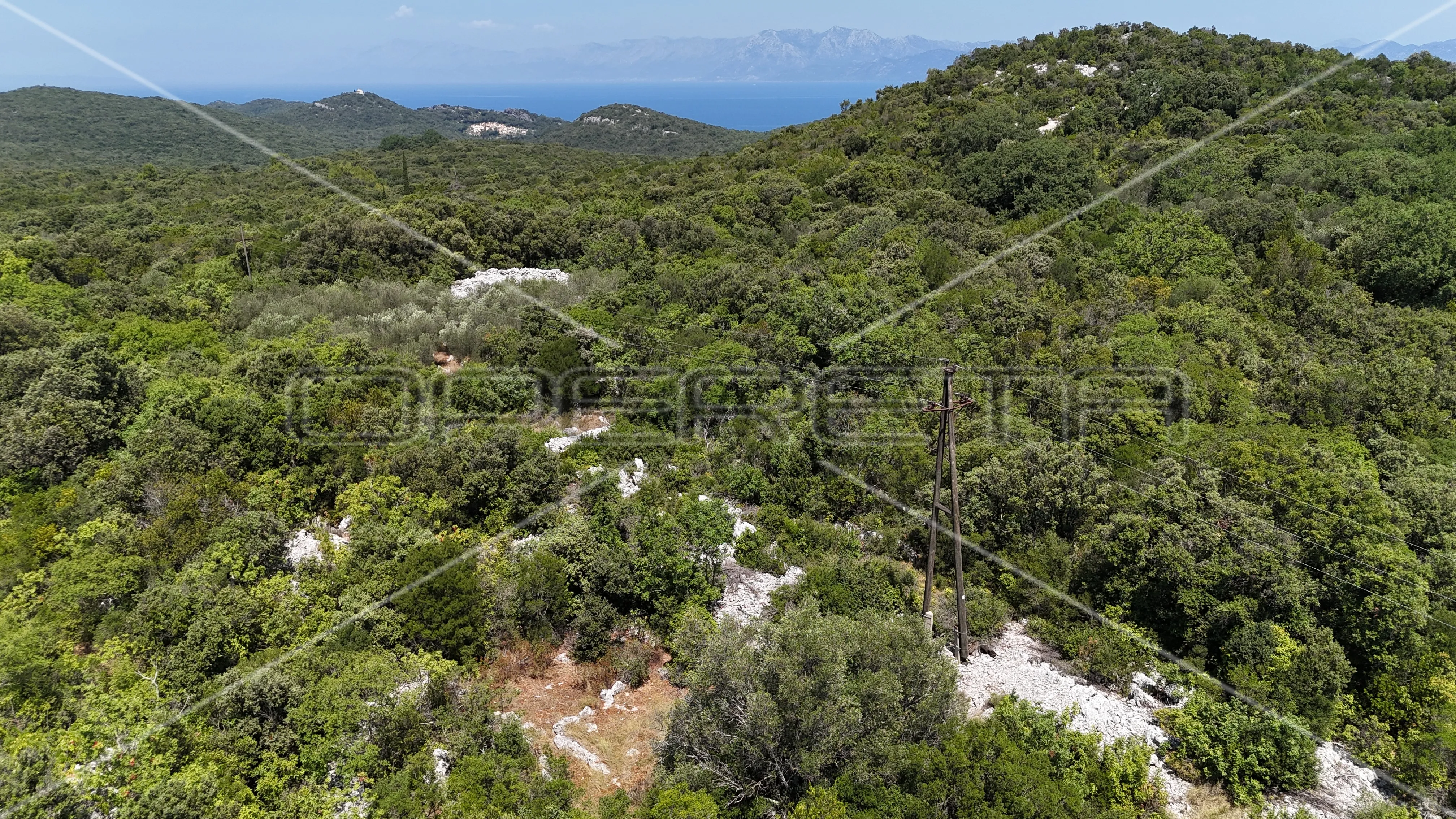 impresivno zemljište, 46.244m2, pogledom na more,sreser - slika 12