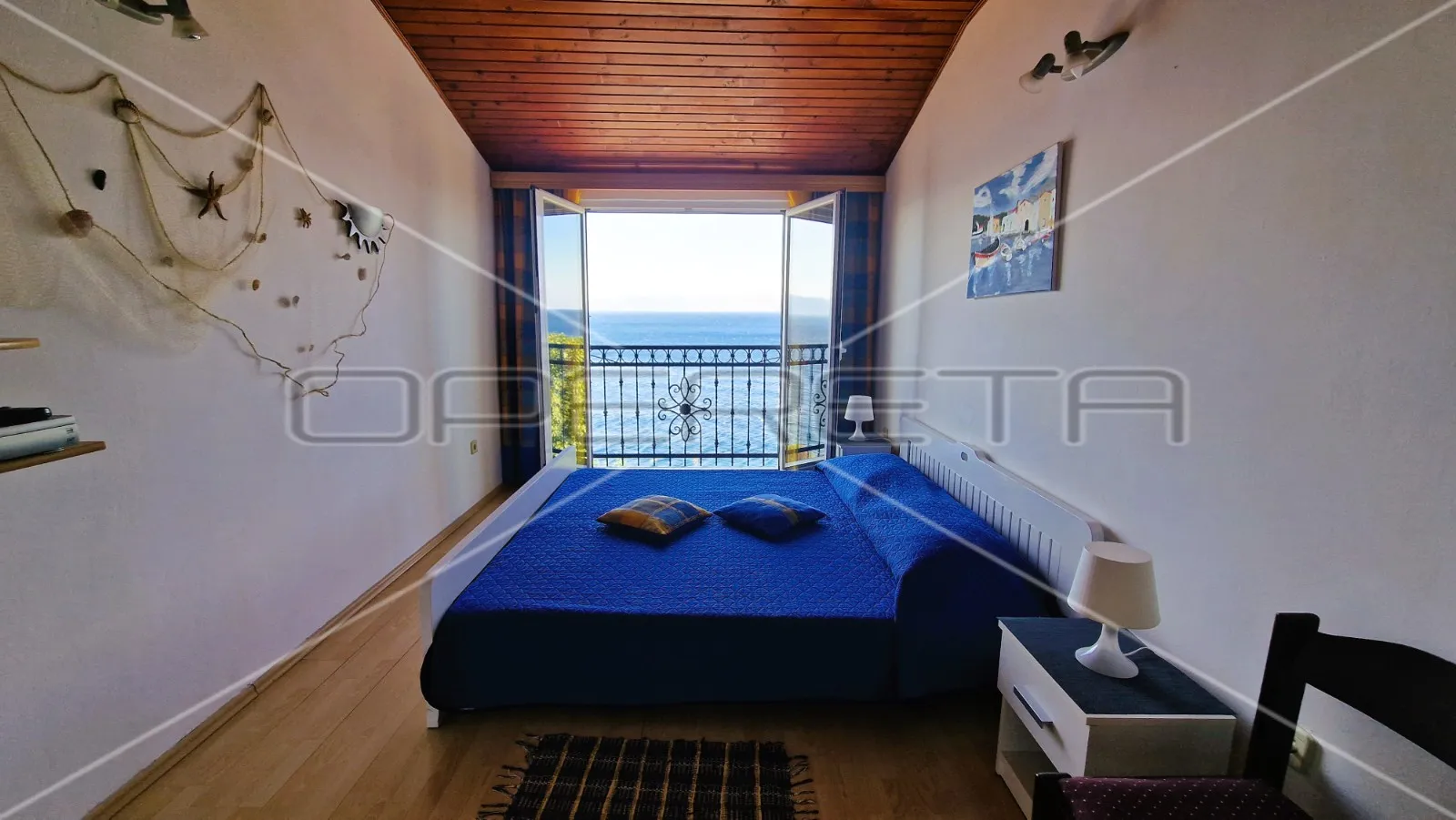 kuća s 4 apartmana, pogled na more, 1. red do mora, plaža, 216 m2,senj - slika 7