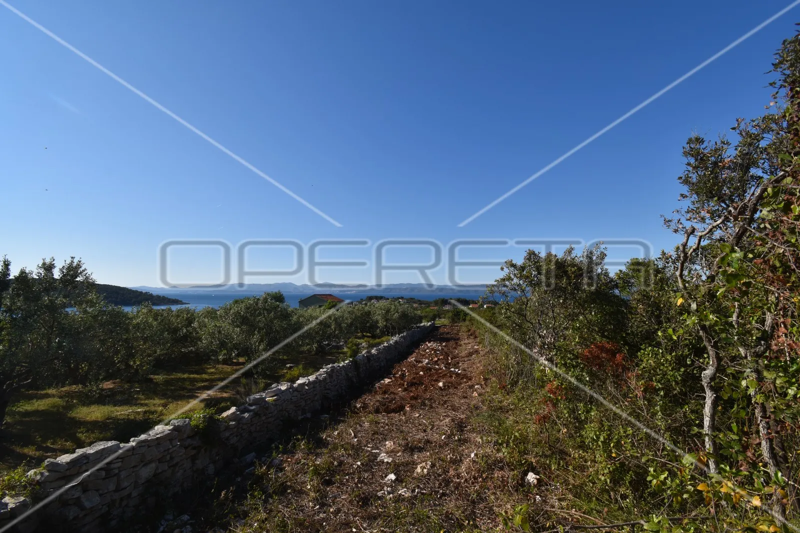 građevinsko zemljište, 2.709 m2, m1 namjena, pogled na more, nečujam, otok šolta - slika 9