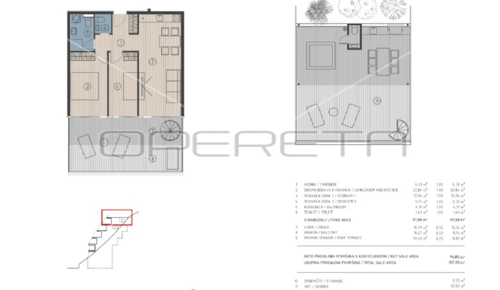 prodaja, stan, jesenice, poljička cesta, 3,5s, 110m2 - slika 13