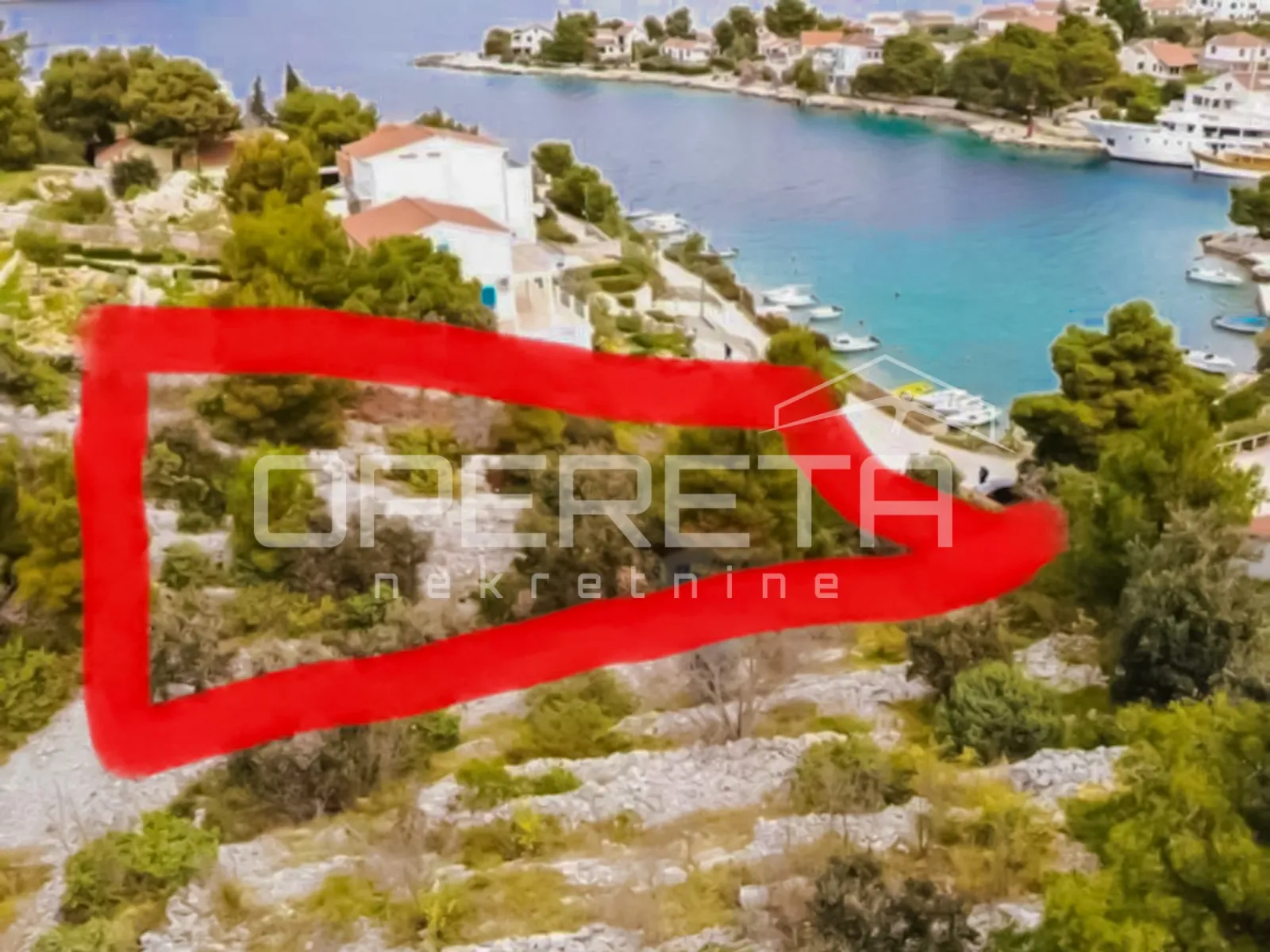 građevinsko zemljište prvi red do mora – ražanj, očeva luka - slika 3
