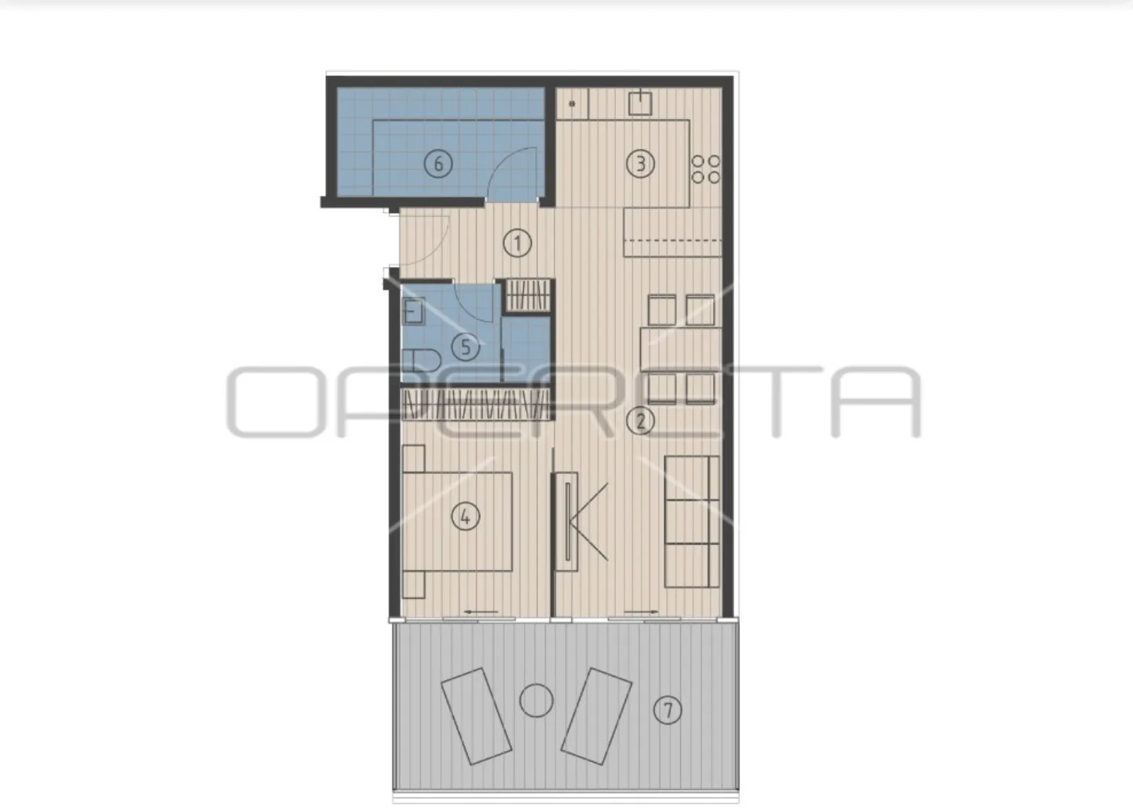 prodaja, stan, jesenice, poljička cesta, 2,5s, 72m2 - slika 13