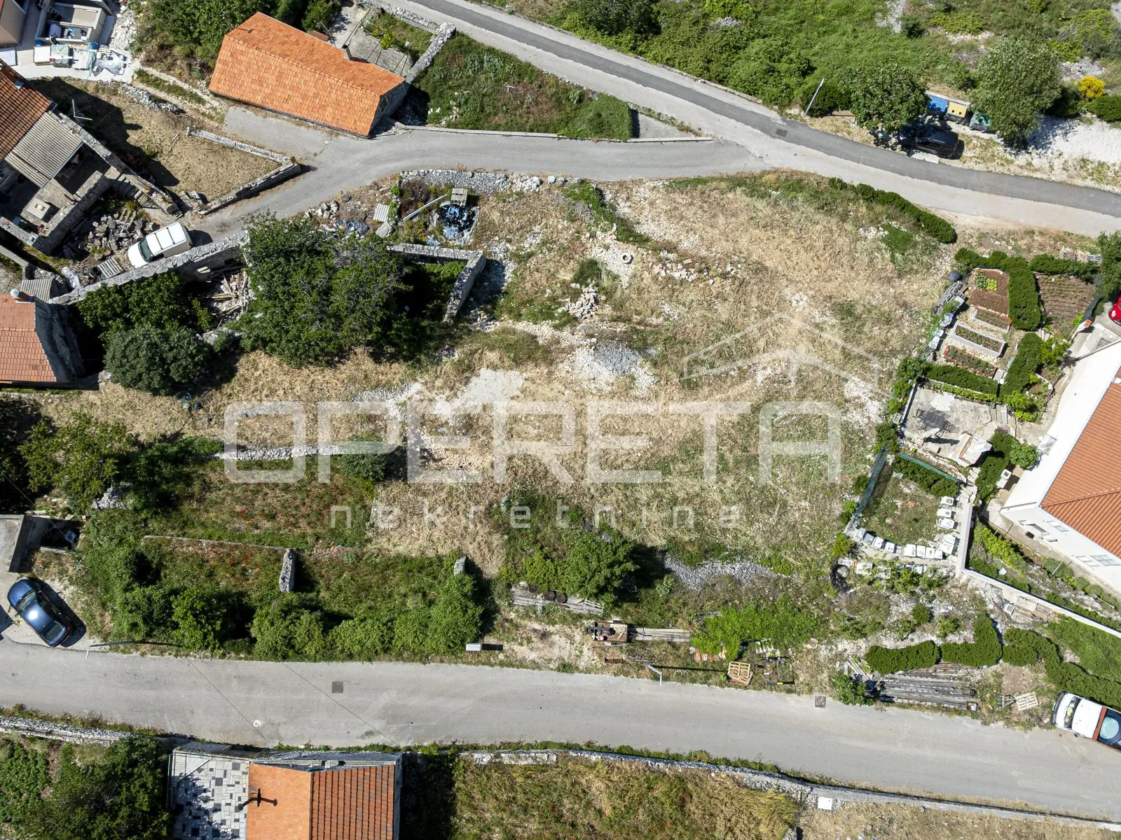 nerežišća, brač, građevinsko zemljište s pogledom, 450m2 - slika 10