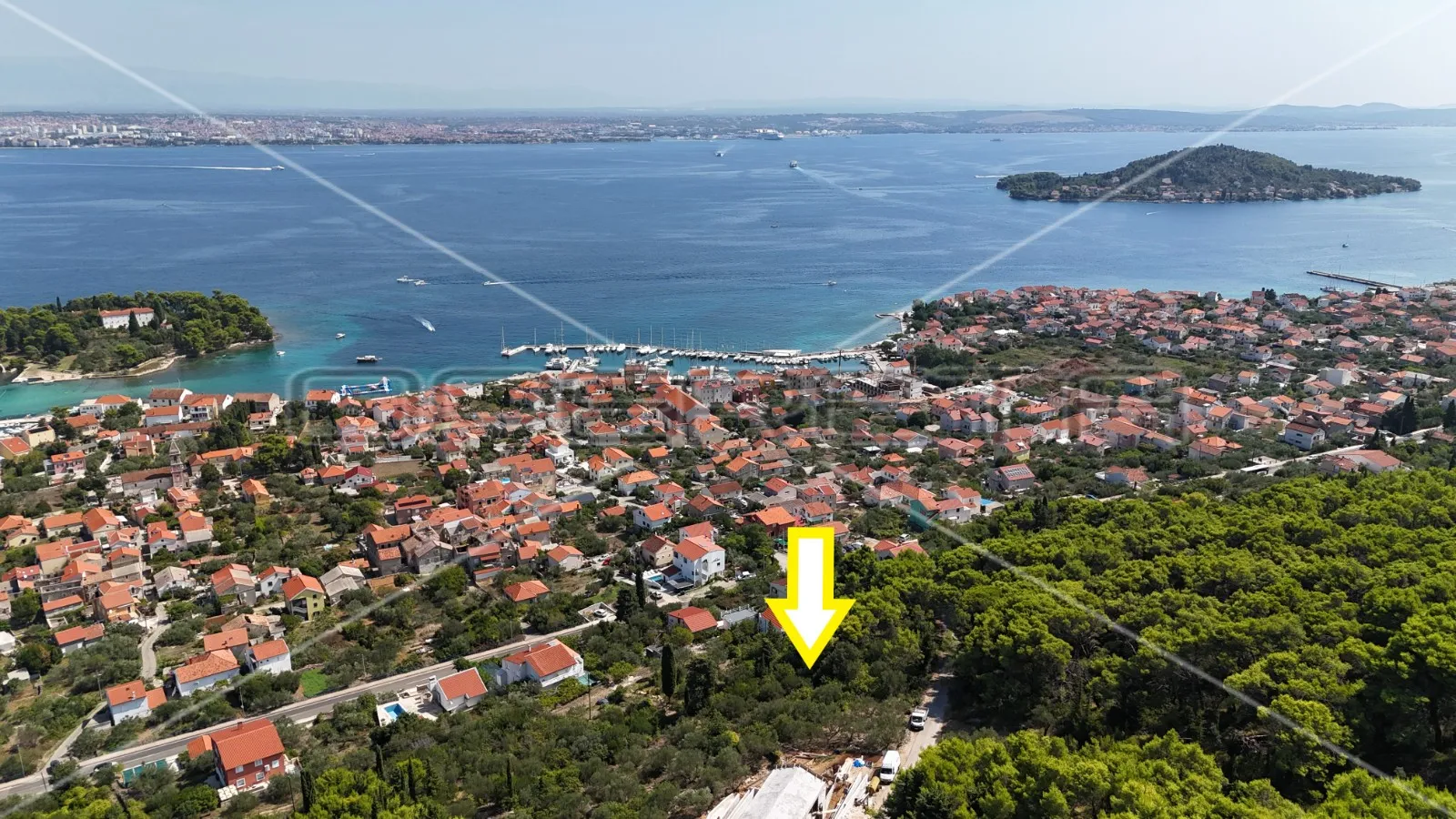 ugljan, preko – građevinsko zemljište 536 m² s panoramskim pogledom na more i za - slika 3