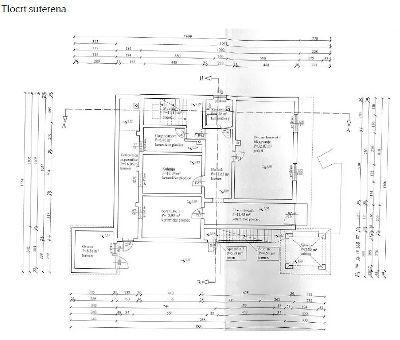 prodajemo prostranu obiteljsku kuću na parceli od 2.265m2 u gajnicama, zagreb, i - slika 63
