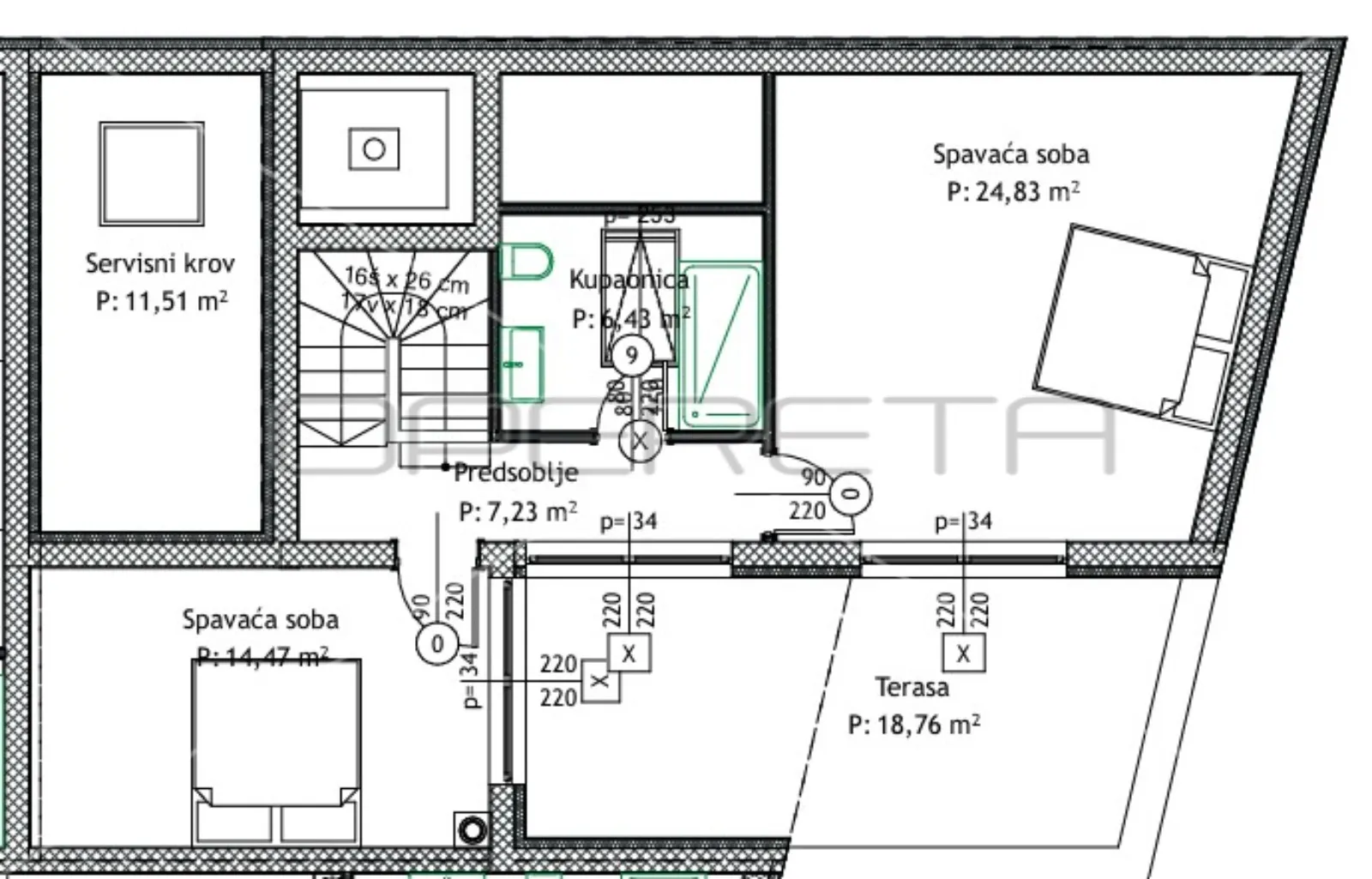 prodaja, stan, rovinj, rovinj, 3s, 136m2 - slika 5