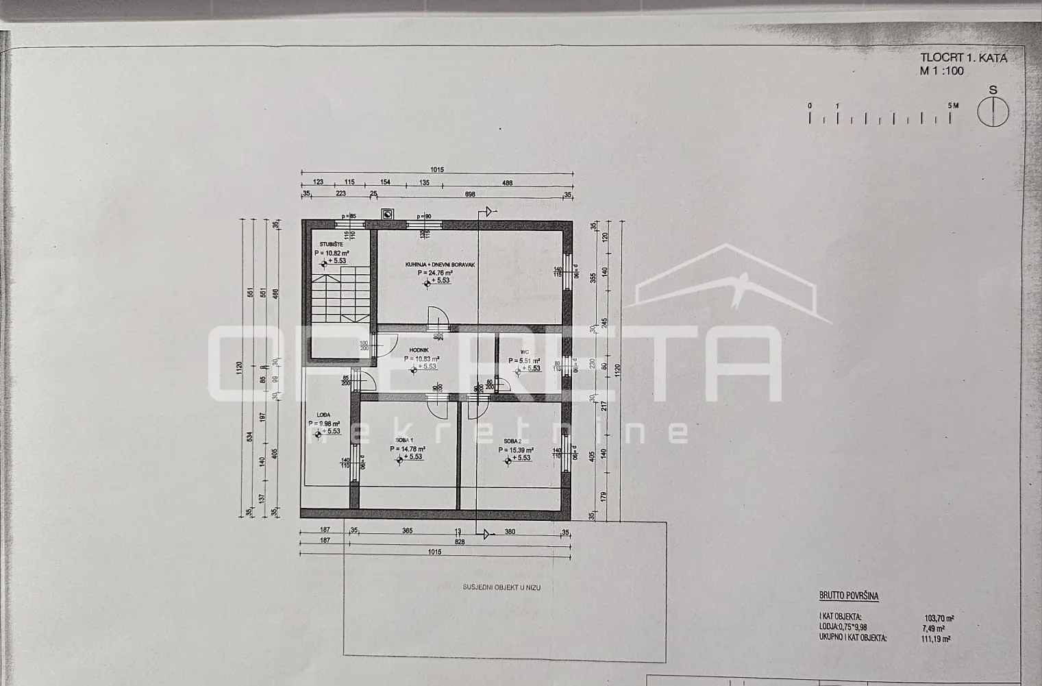 obiteljska kuća s tri stana u centru imotskog – vrt, dvorište i garaža - slika 28