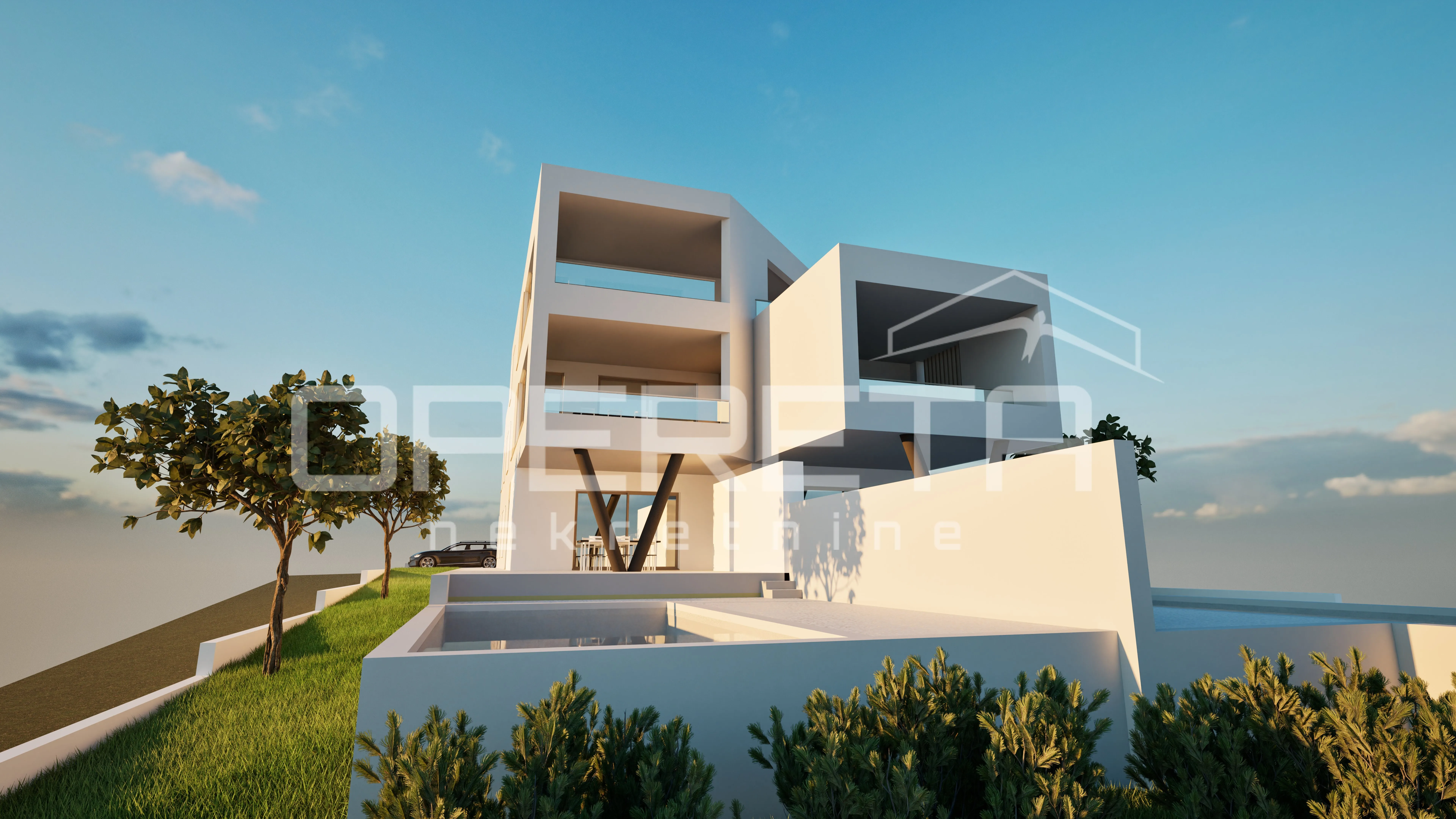 vodice - moderan penthouse 143,31m2 s pogledom na more, novogradnja - slika 4