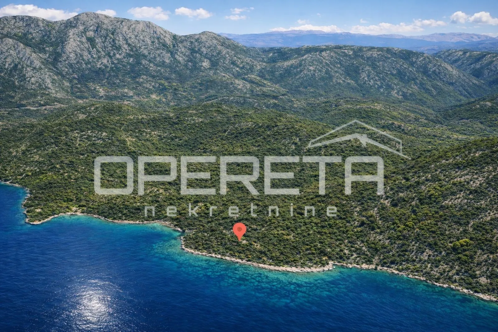 prostrano zemljište 2.564 m2 u blizini mora, baćina - slika 3