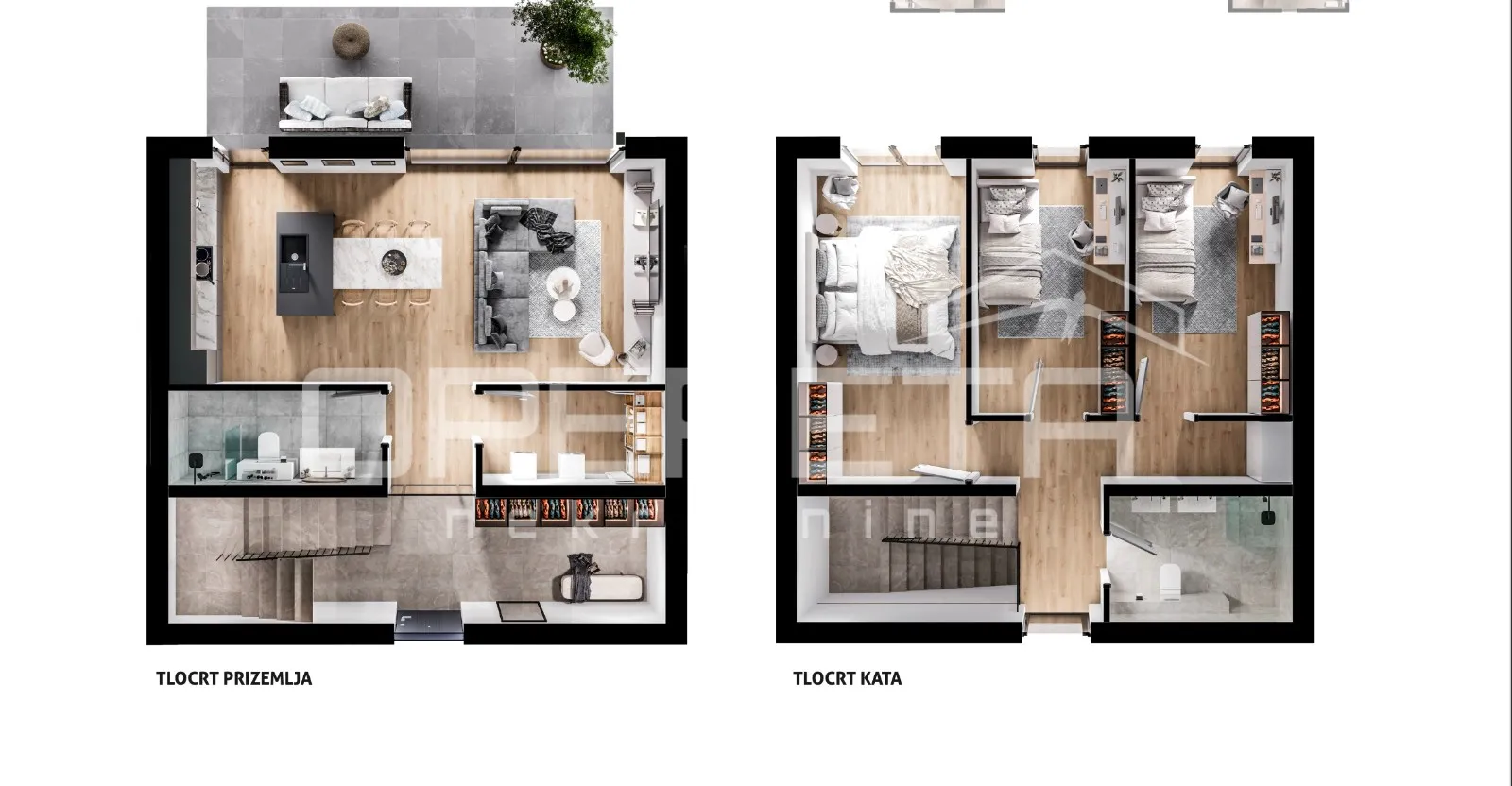 prodaja, kuća, kuče, franje lučića, kuća u nizu, 120m2 - slika 2