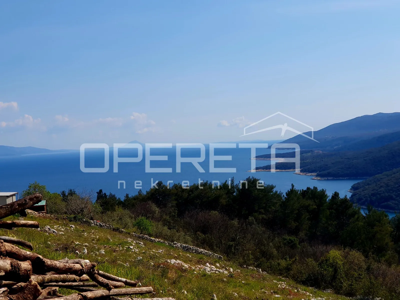prilika – građevinsko zemljište s otvorenim pogledom na more u rapcu, više od 2. - slika 4
