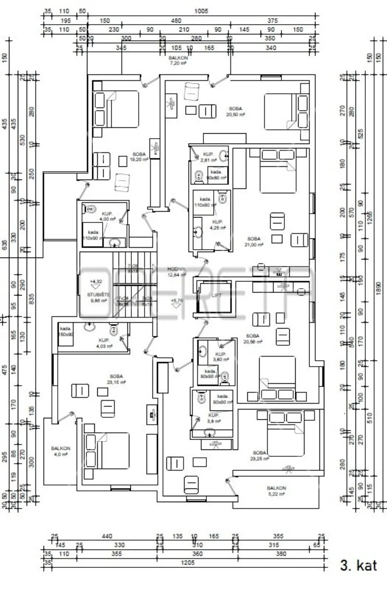 prodaja, hotel, pag, vukovarska, 1200m2 - slika 14