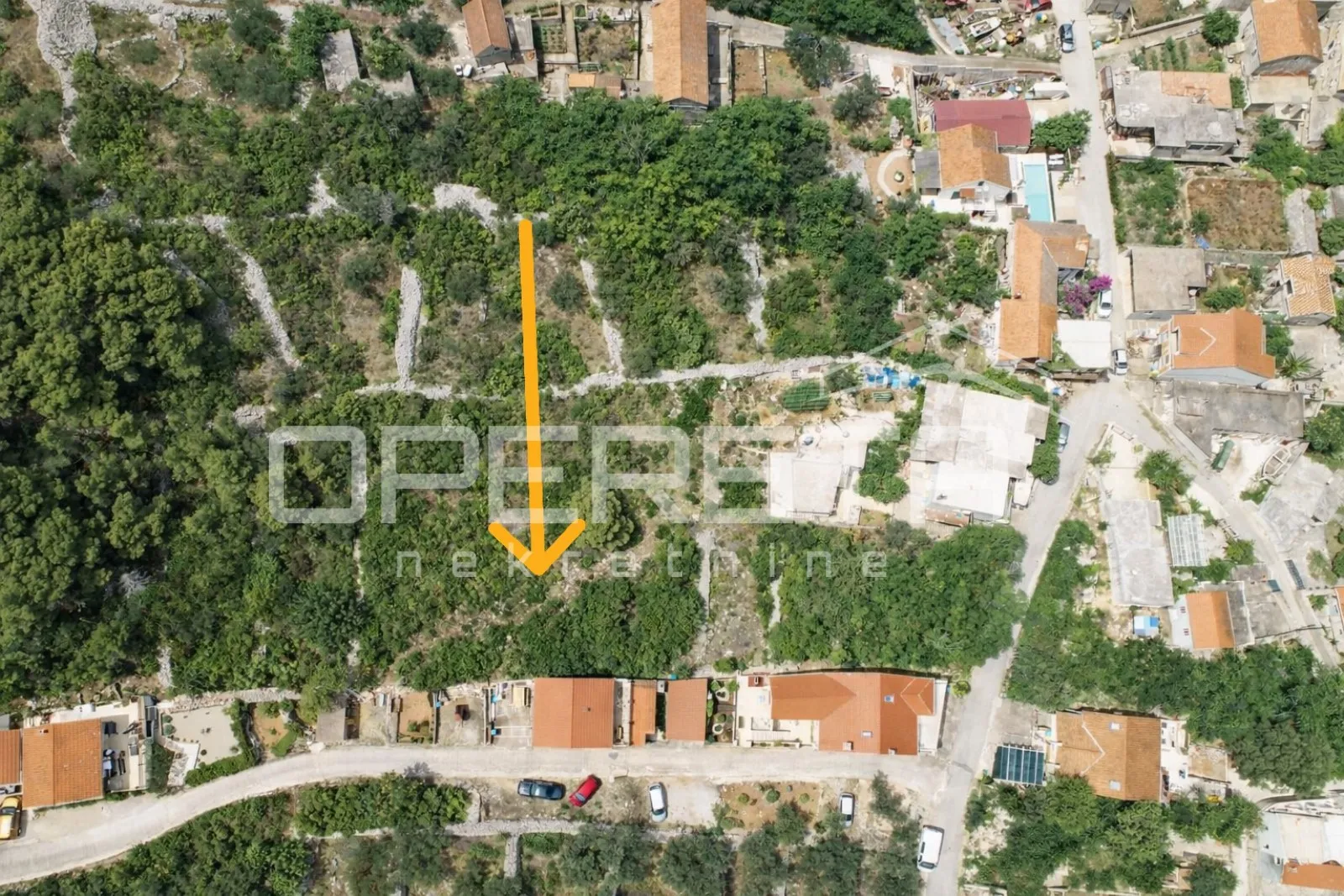 građevinsko zemljište s pogledom na more - lumbarda, 596 m2 - slika 2
