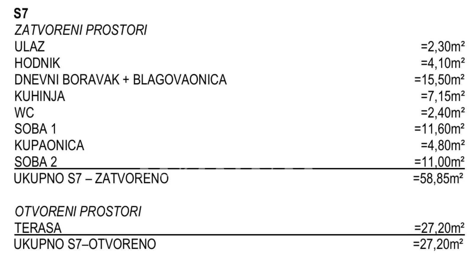 omiš/nemira – novo u ponudi_novogradnja s7 - 72,45m2 - slika 3
