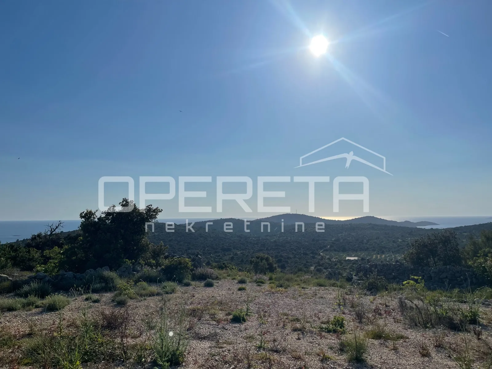 zemljište na mirnoj lokaciji s pogledom na more, 976 m², dvornica - slika 7