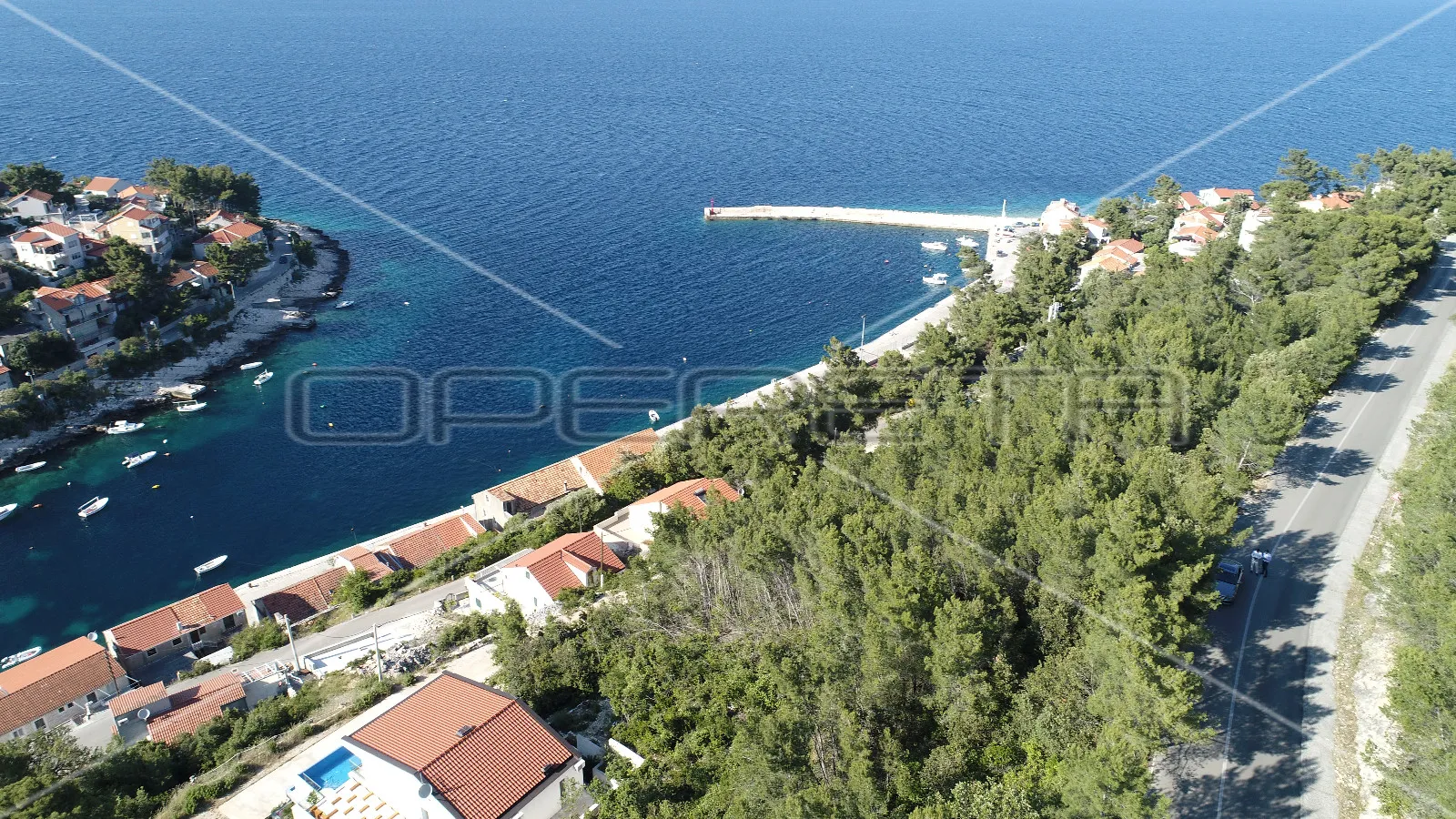 građevinsko zemljište s pogledom na more, 420 m2, prigradica - slika 14