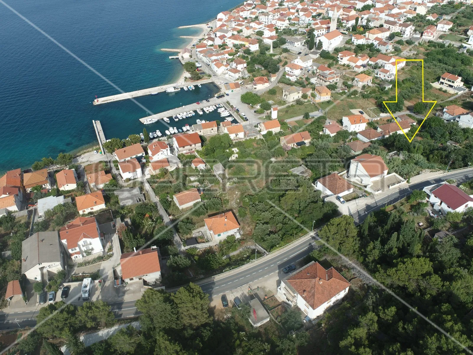 građevinsko zemljište, 130 m do mora, površina 426 m2, kali, ugljan - slika 7