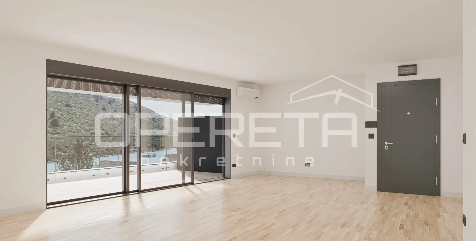 Novogradnja 30 m od mora s pogledom – Rogoznica, 95 m2, 3sb