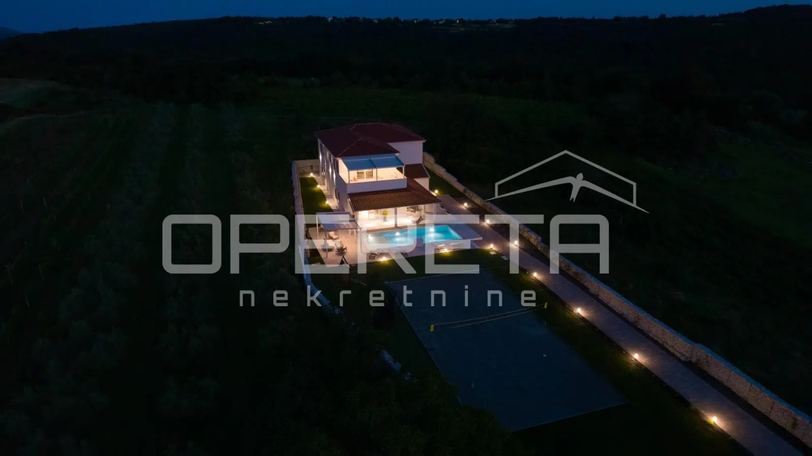 luksuzna moderna vila s grijanim bazenom i saunom – barban, istra - slika 3