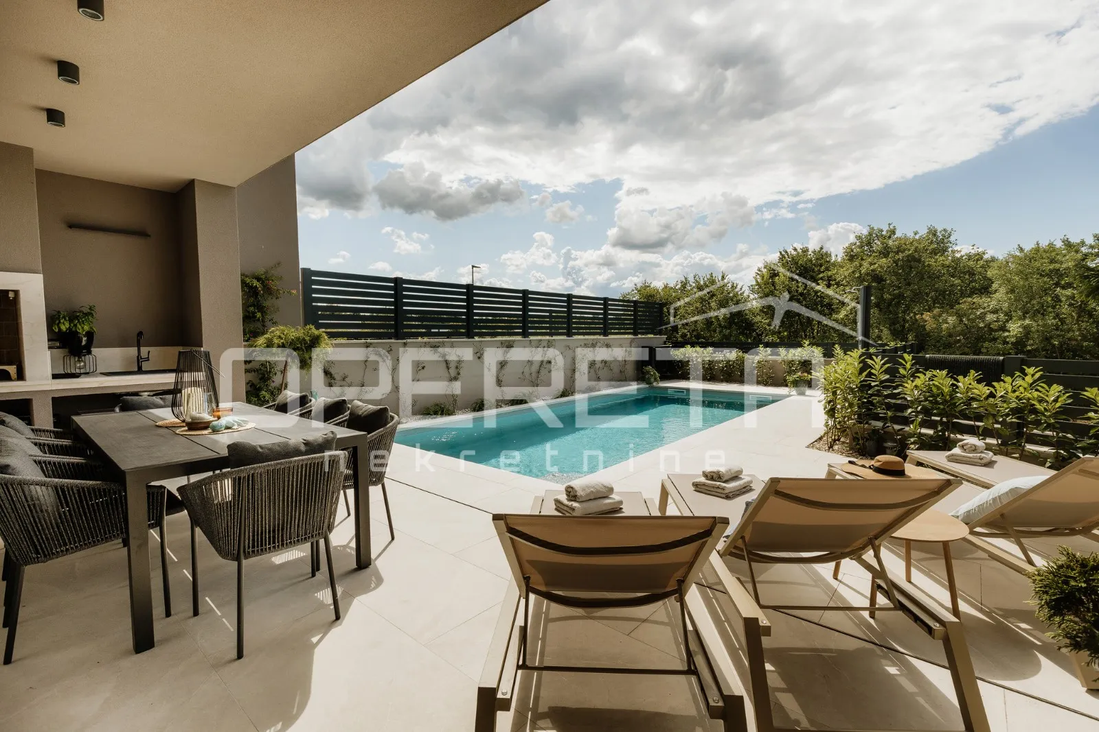 istra, poreč okolica - moderna dvojna kuća s bazenom – 700 m od mora - slika 18