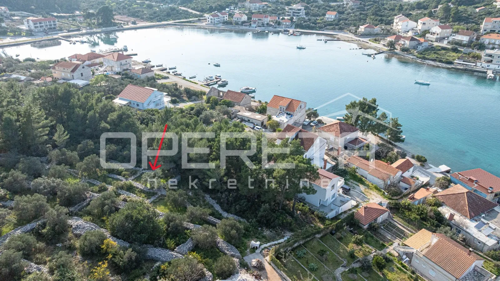atraktivno zemljište 507 m2, pogledom na more, lumbarda - slika 7