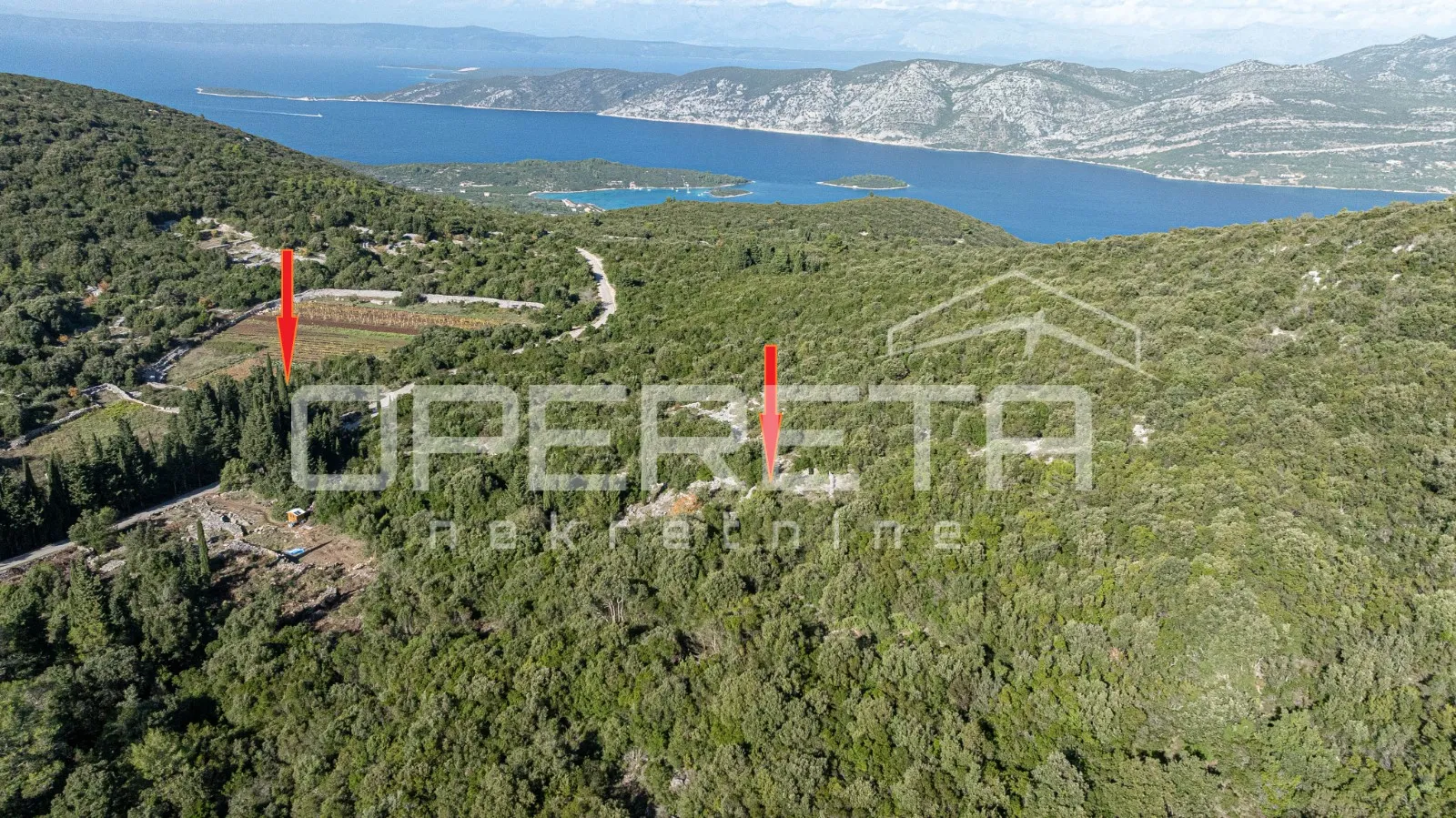 atraktivno poljoprivredno zemljište 9400 m2, nedaleko od mora, pupnat - slika 7