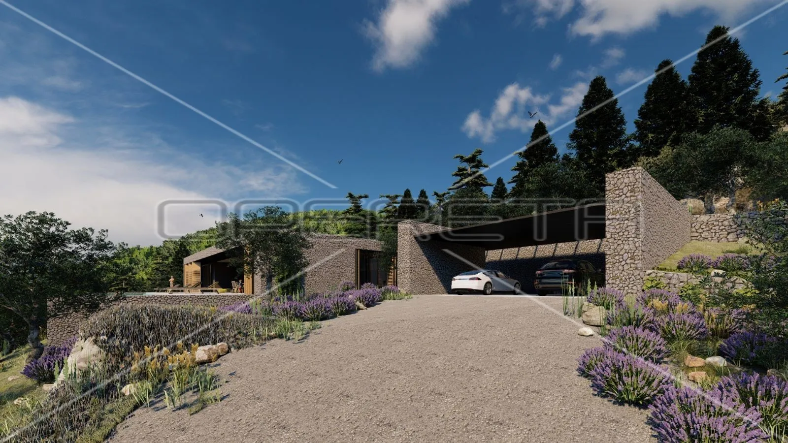 jedinstveno zemljište s projektom luksuzne vile na otoku korčuli - slika 17