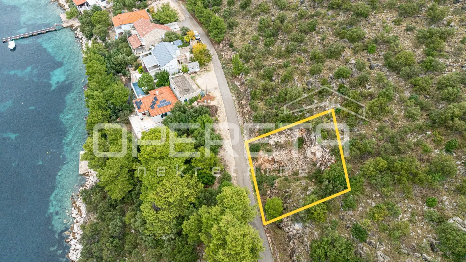 ekskluzivno zemljište 507 m2 u drugom redu od mora – lastovo - slika 3