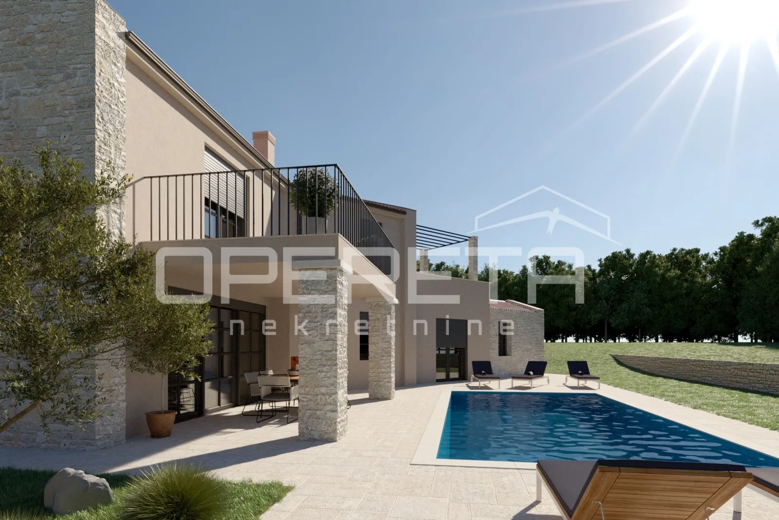 istra, poreč okolica-mediteranska kuća s bazenom - slika 4