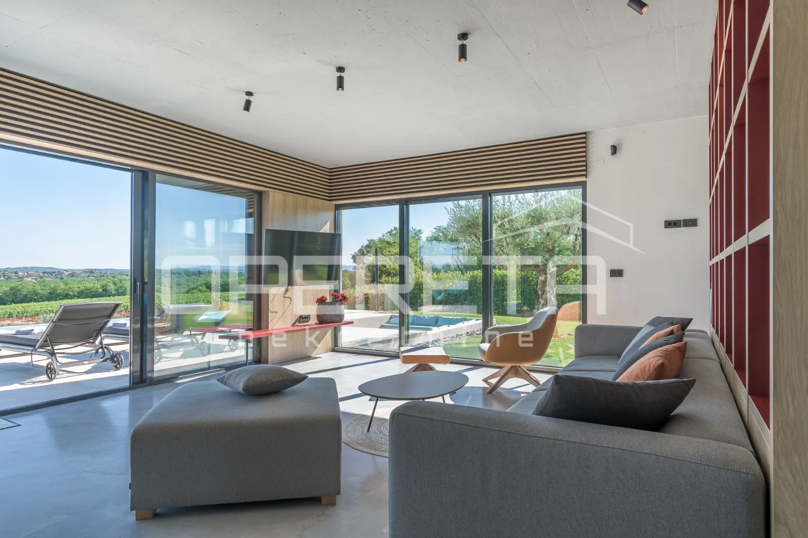istra, vižinada - moderna vila s bazenom, panoramskim pogledom i luksuznim inter - slika 5