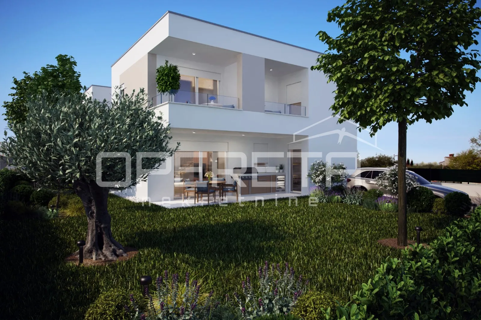 Poreč, okolica – moderna kuća u nizu
