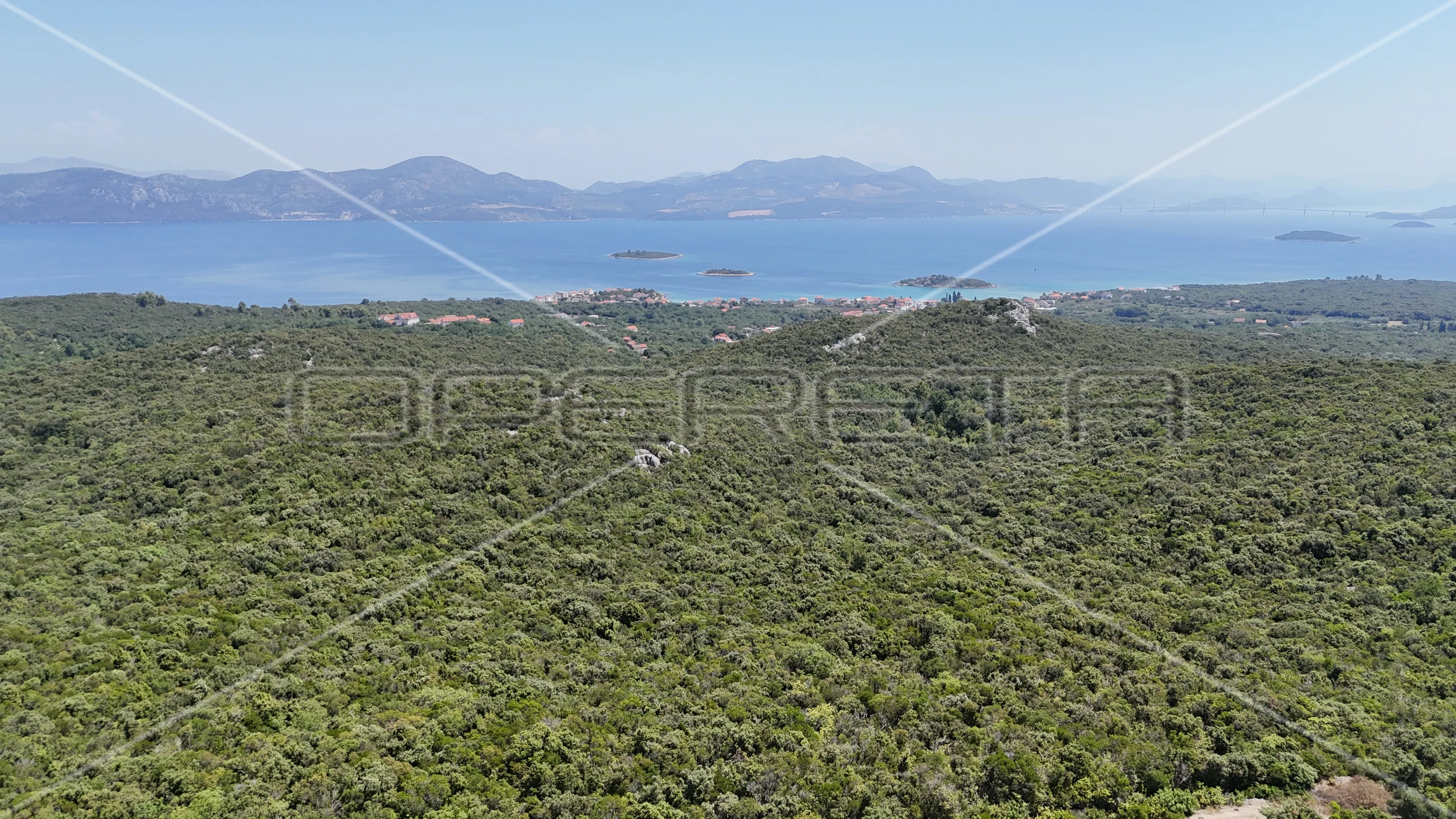impresivno zemljište, 46.244m2, pogledom na more,sreser - slika 11