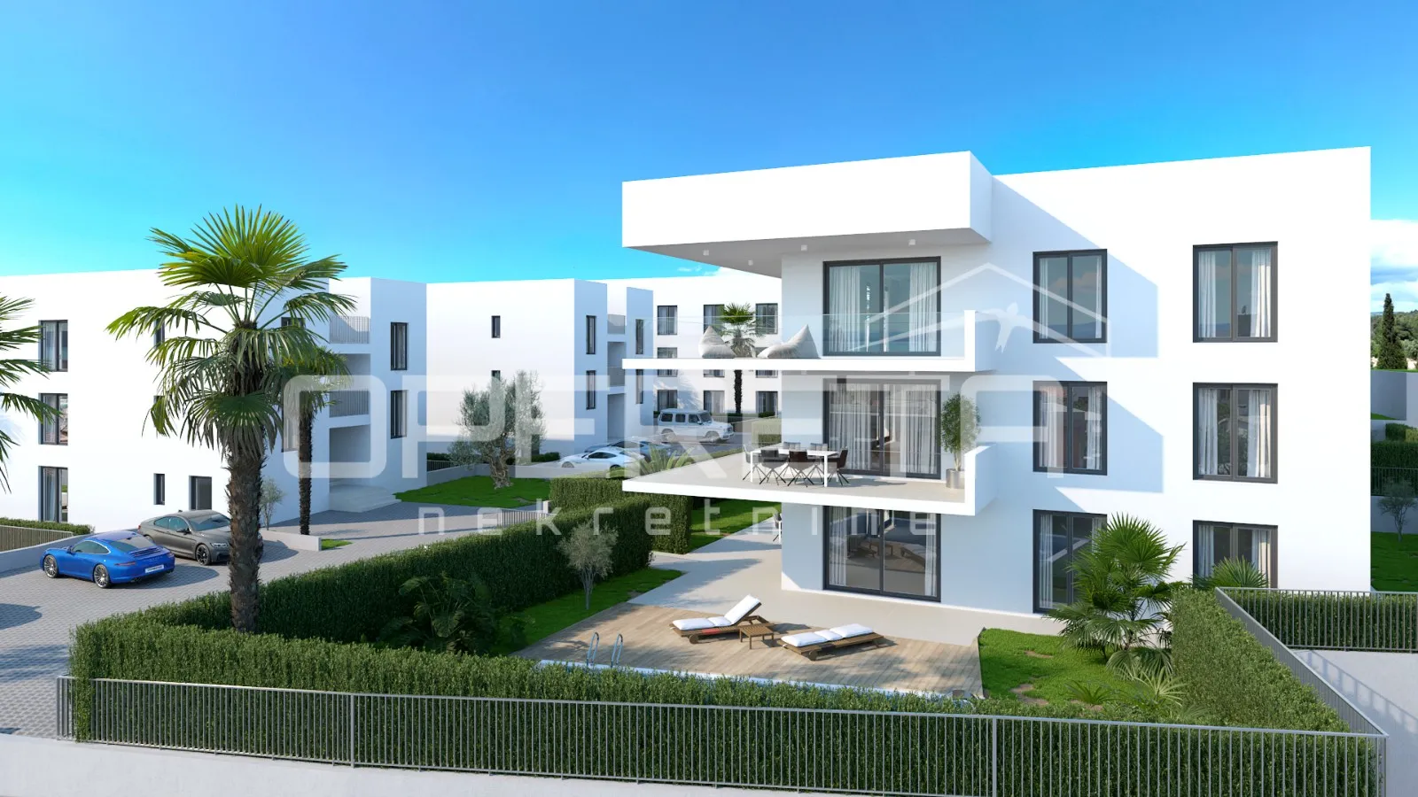 jednosobni stan 2.3a u urbanoj vili, novogradnja, okrug gornji, čiovo, trogir - slika 12