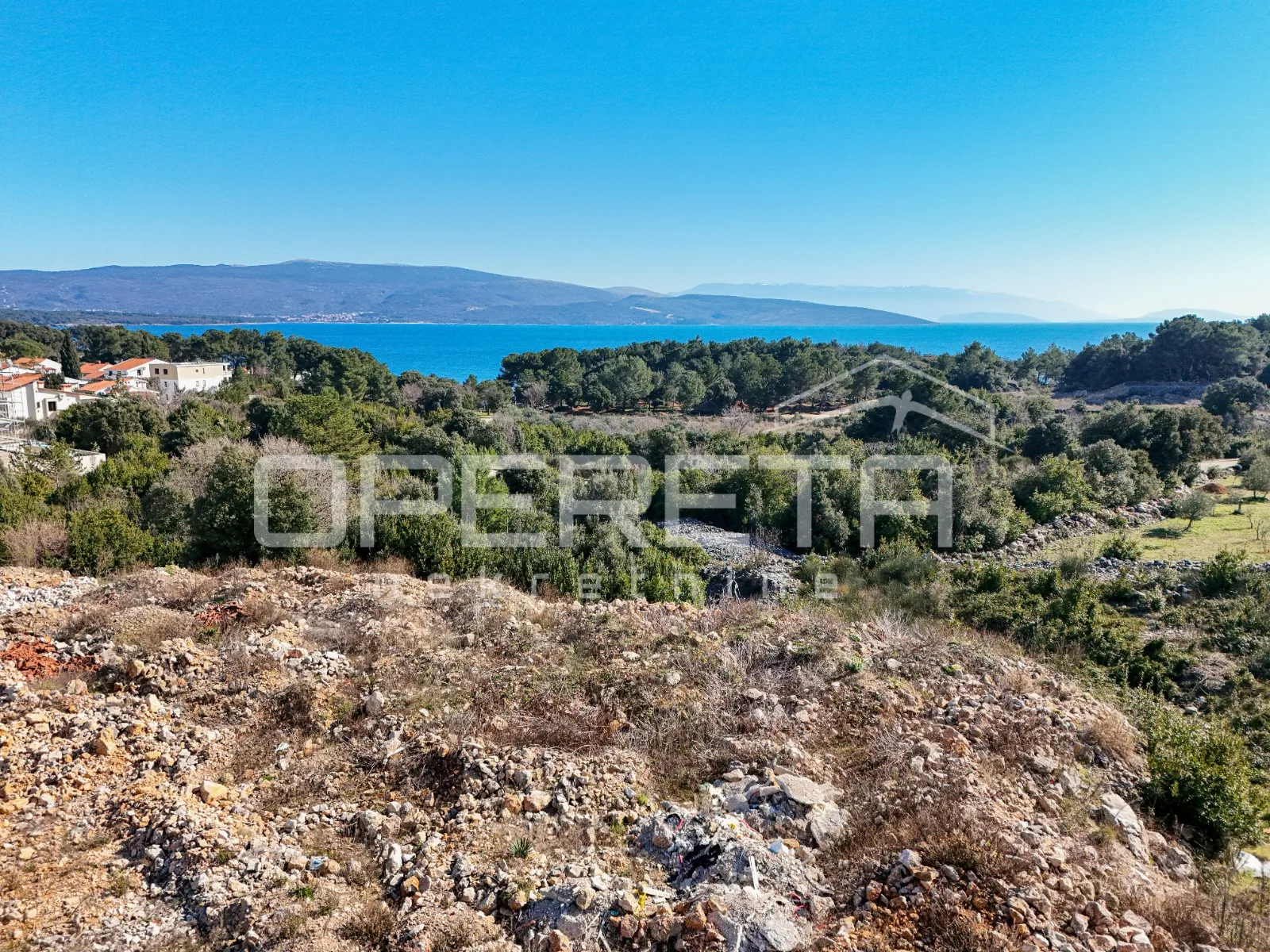 građevinsko zemljište s pogledom – krk, 732 m² - slika 4