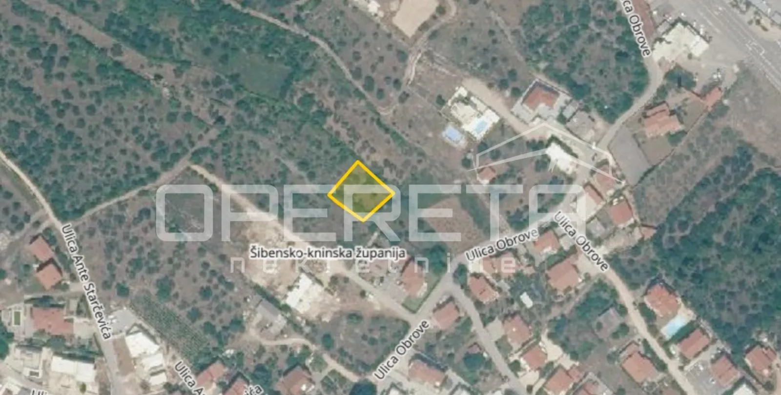 građevinsko zemljište u vodicama, 600 m², pogled na more - slika 2