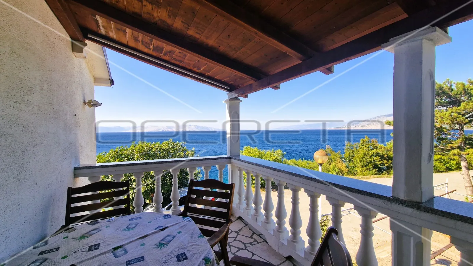 kuća s 4 apartmana, pogled na more, 1. red do mora, plaža, 216 m2,senj - slika 16