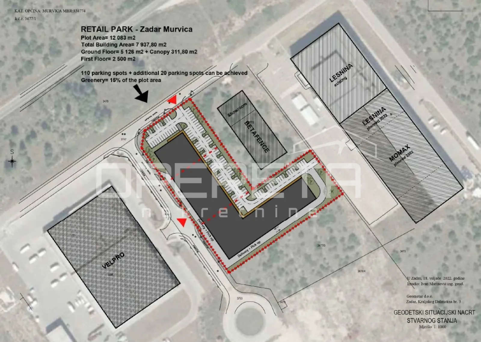 murvica jug, zadar-okolica, 12.083,00 m2, 1.850.000,00 eur - slika 5
