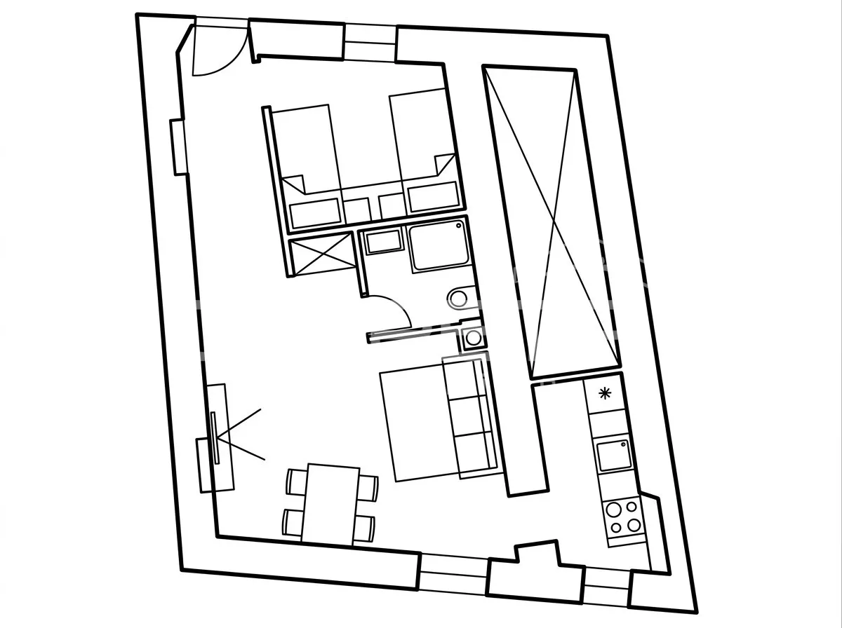 novouređena kuća s 3 apartmana, skradin - slika 20
